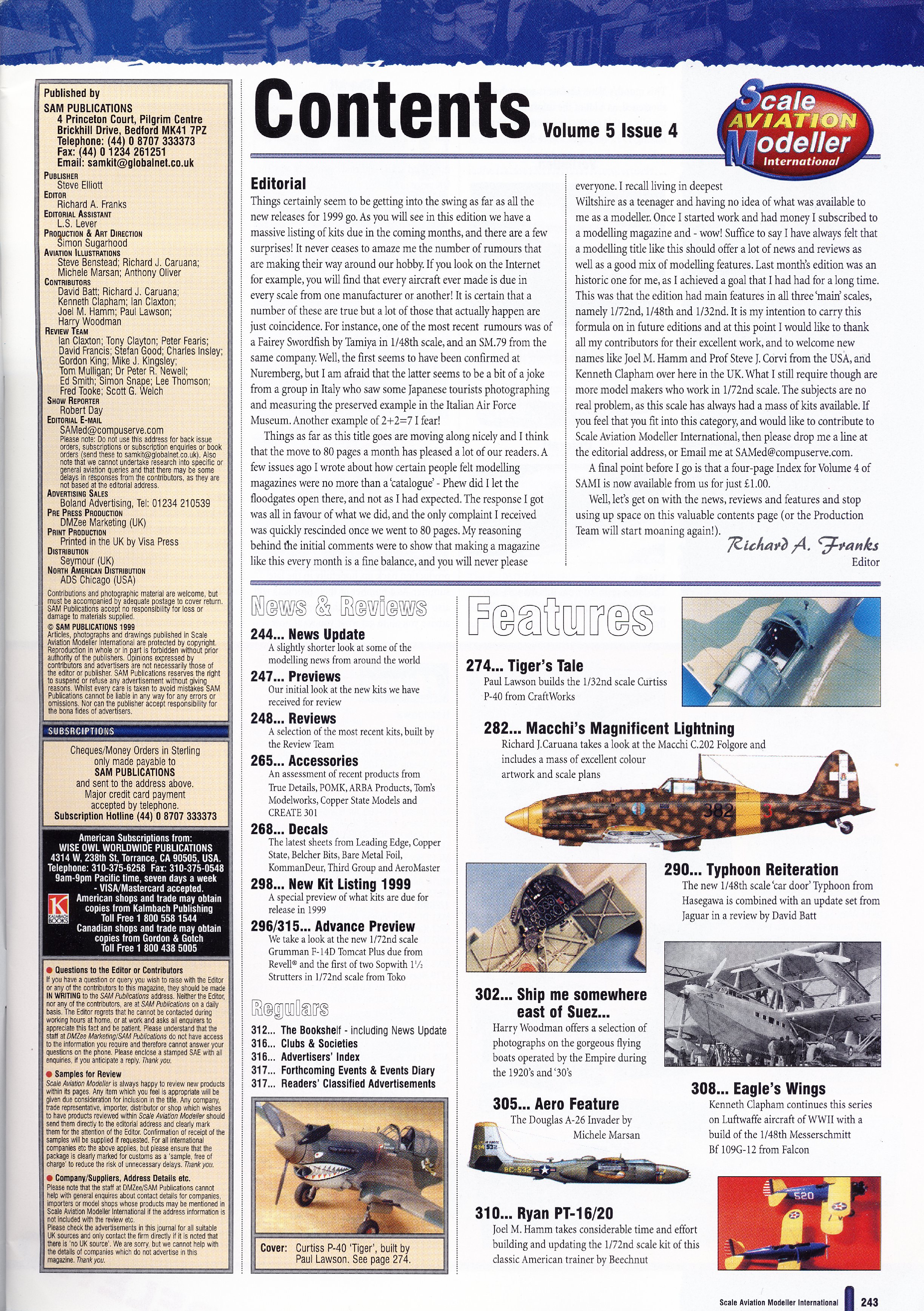 Scale Aviation Modeller International 1999-04